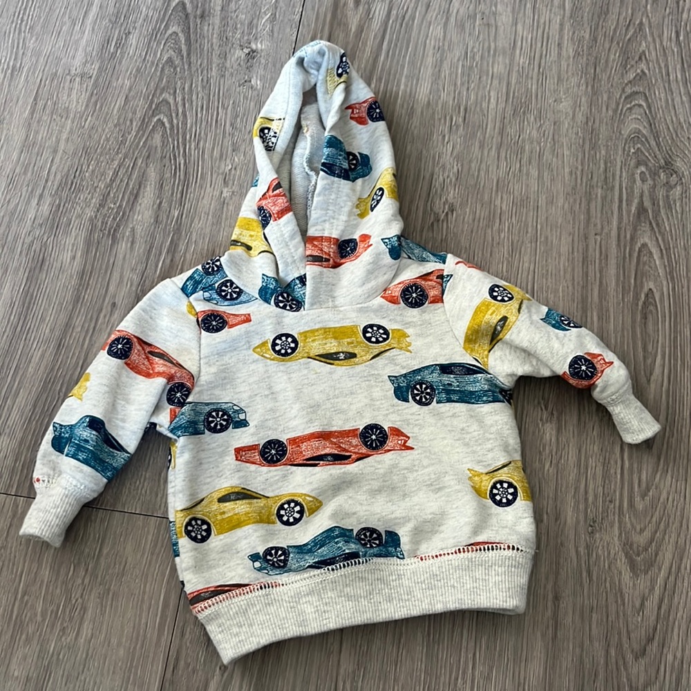 Newborn car hoodie